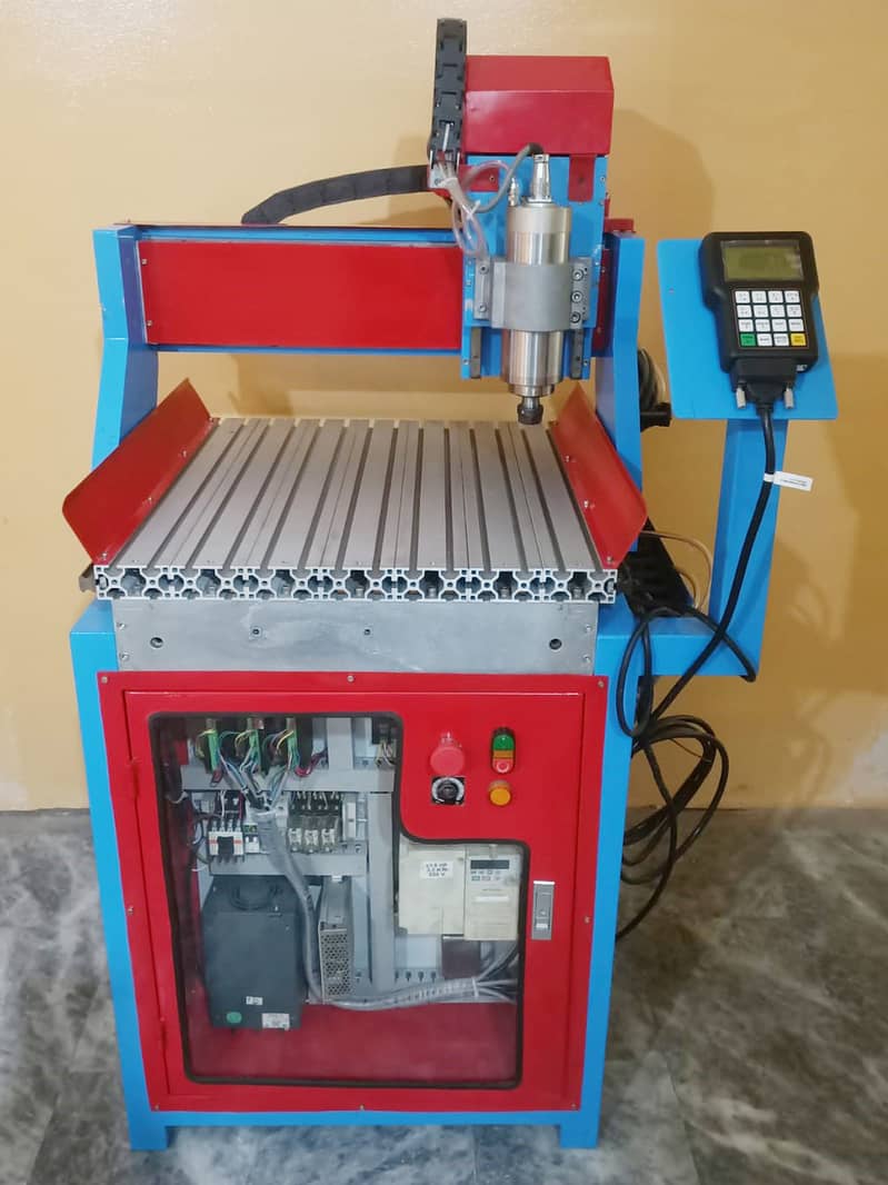 400X400mm Working Area 3-Axis CNC Machine with DSP Controller (Panga) 0