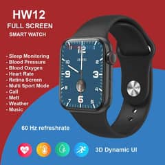 HW12 Smart Watch 40mm Split Screen Full Touch For Android IOS