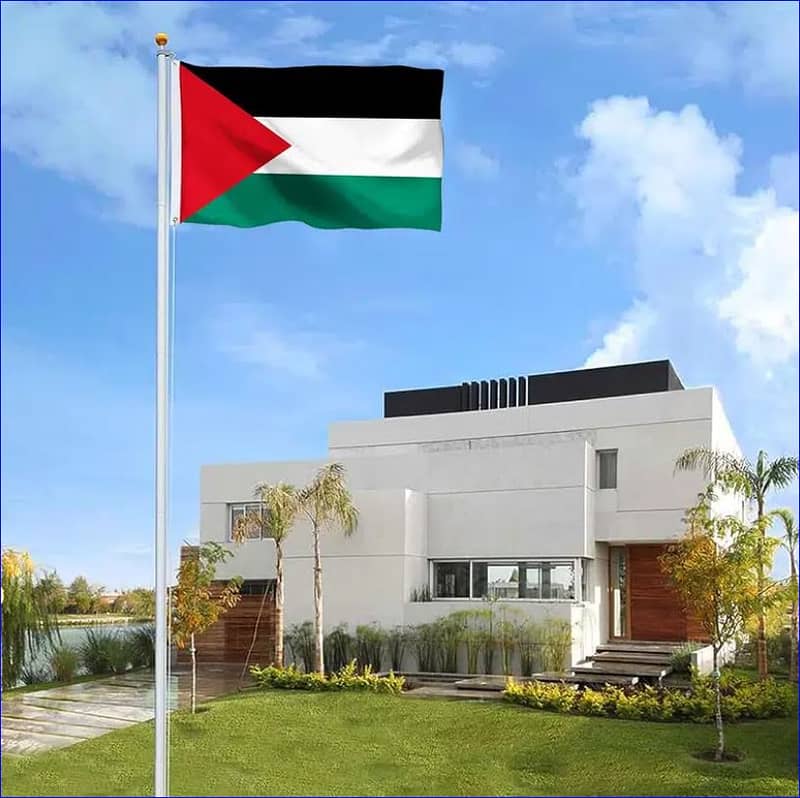 Palestine Flag for outdoor decoration show solidarity ,Delivery Lahore 6