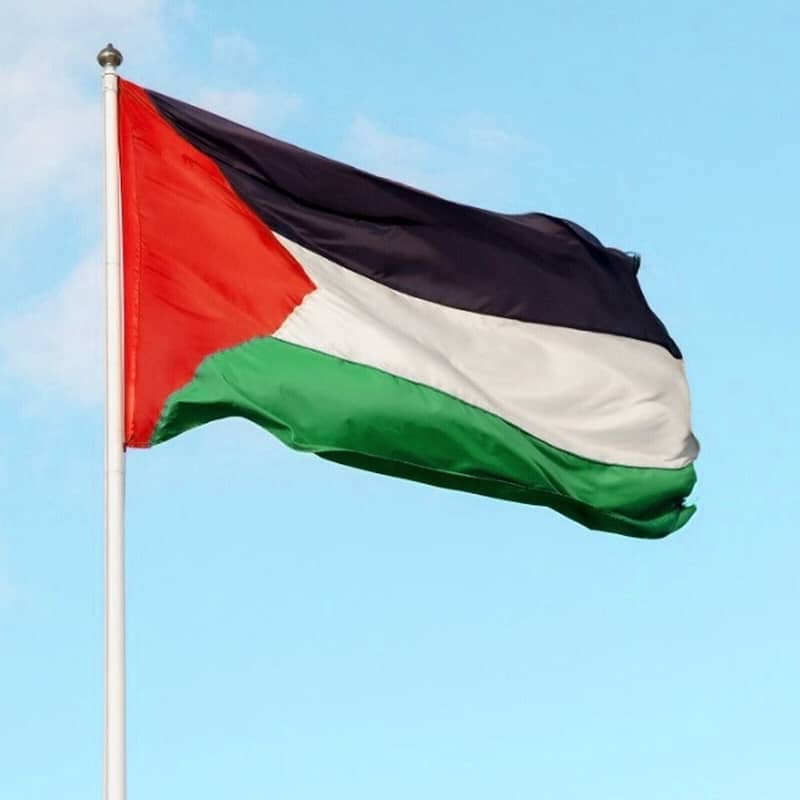 Palestine Flag for outdoor decoration show solidarity ,Delivery Lahore 9