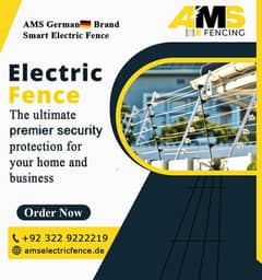 Electric fence AMS Karachi ; protect your home farm house and offices
