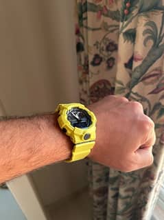 Casio G-Shock Bluetooth Yellow Watch GBA-800 GBA800-9A
