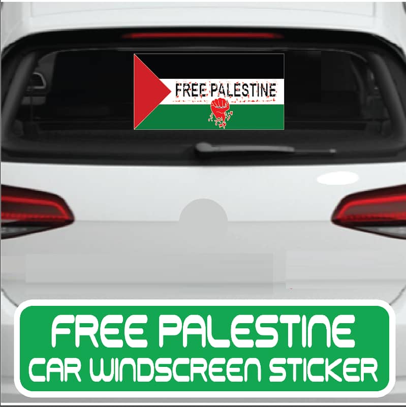 Palestinian Flag for Your Bike: Show Solidarity, Delivery from Lahore! 3