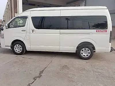 Grand Cabin Hiace Van for Tours Rent A Car 13