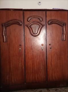 Wooden Cupboard 3 Door