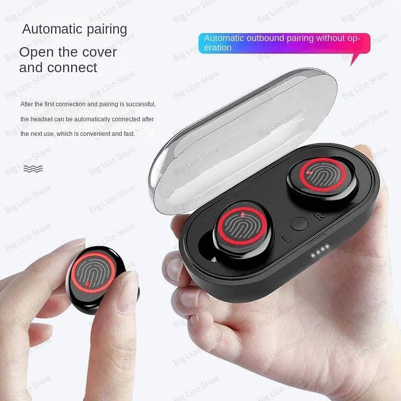 Y50 New Wireless Bluetooth Earphones. Deliever all over Pakistan 1