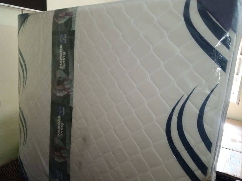 Diamond Supreme King size Spring Mattress 4  urgent Sale 6