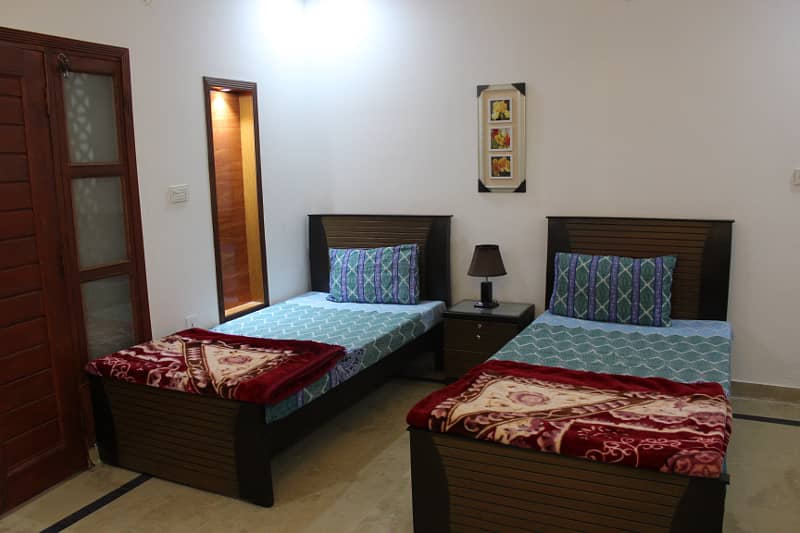 Fully Furnished 12 Marla Ground Portion For Rent 4