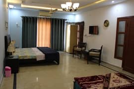 Fully Furnished 12 Marla Ground Portion For Rent 0