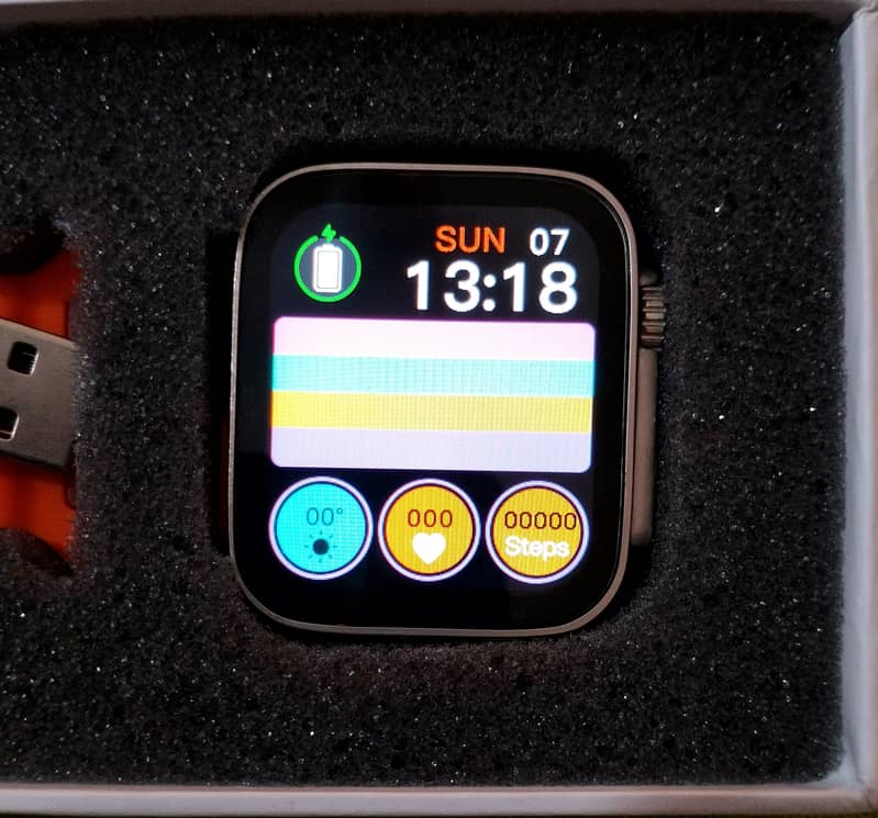 GS8 ultra smart watch wireless charging 7