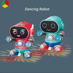 RC Robot Children Music Dancing Robots for Kids Toy Rock Light