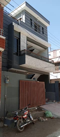 5 Marla Brand New Double Story House For Sale Ilyas Colony Misryal Road.