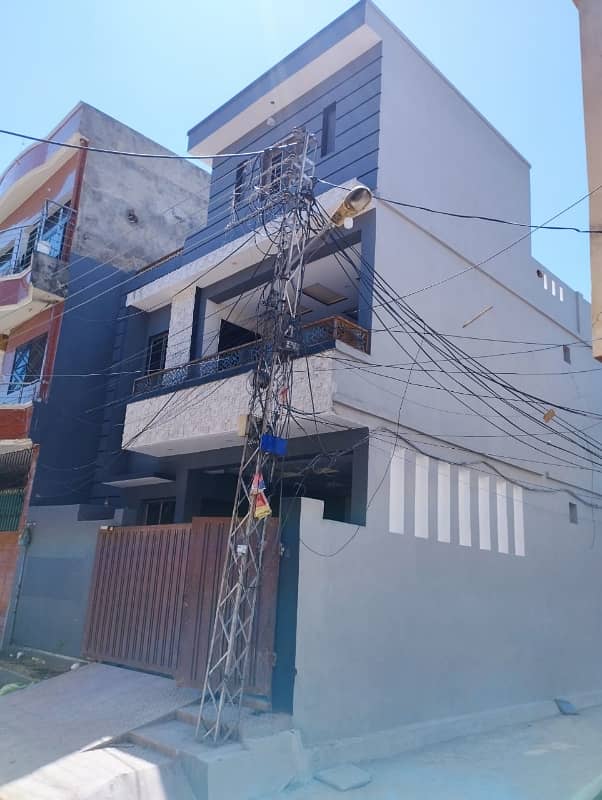 5 Marla Brand New Double Story House For Sale Ilyas Colony Misryal Road. 2