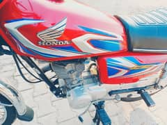 Honda CG125 2022 All Punjab Number Lush Condition