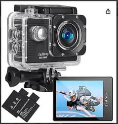 Jadfezy Action Camera FHD 1080P 0