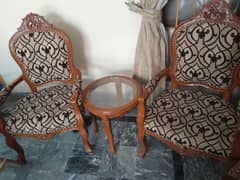 home chairs with side table