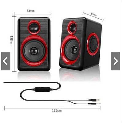 FT-165;SPEAKERS BEST FOR LAPTOPS AND COMPUTERS; BEST FOR FOR GAMING 1