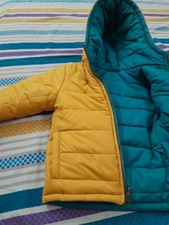 2 shaded polyster  jacket.  full warm 18- 26 months