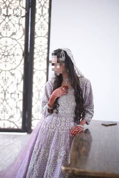 Walima Bridal Maxi in Levendar Colour