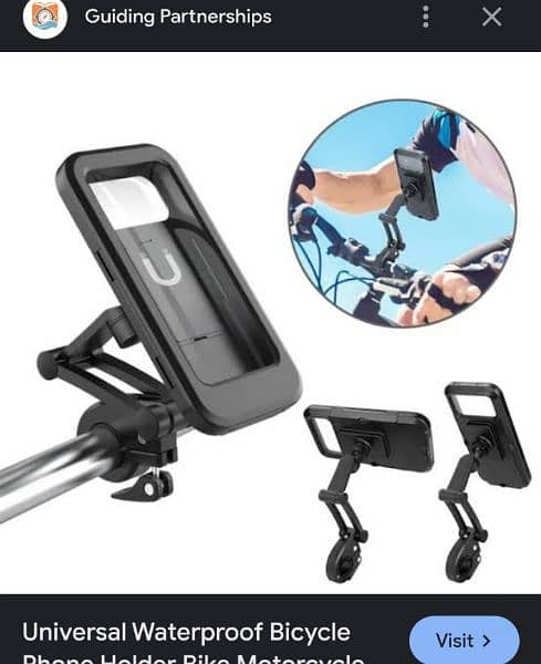 360 Degree Rotating Cell Phone Holder For Motorcycle and other used 5
