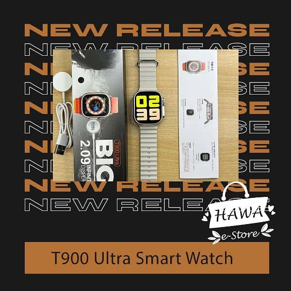 T900 ULTRA SMART WATCH FOR MAN AND WOMEN 1