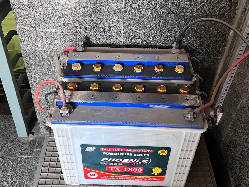 Solar Inverter + UPS Batteries 4