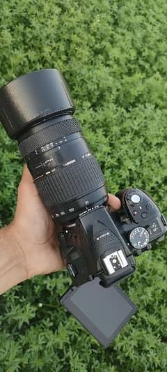 Nikon D5300 with 70_300mm lenz