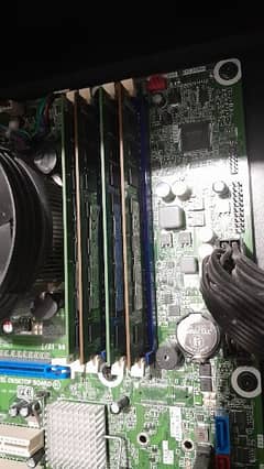 intel B75 4 RAM slot motherboard+16GB RAM+3470 0