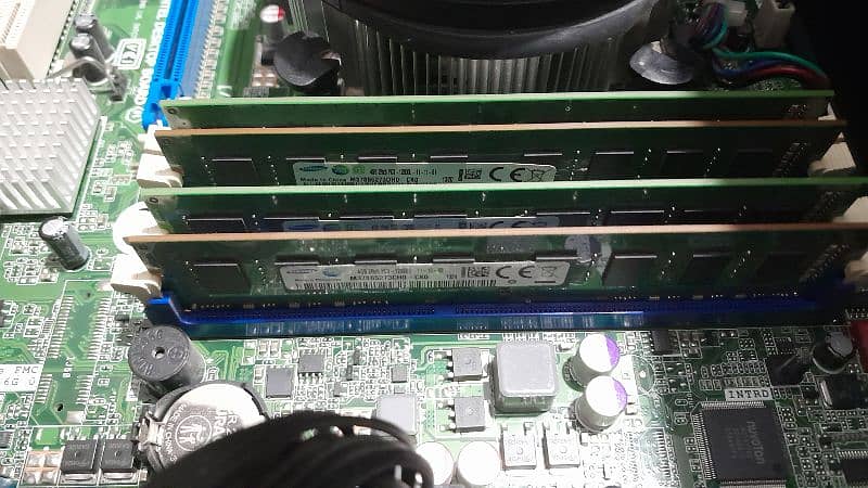 intel B75 4 RAM slot motherboard+16GB RAM+3470 2