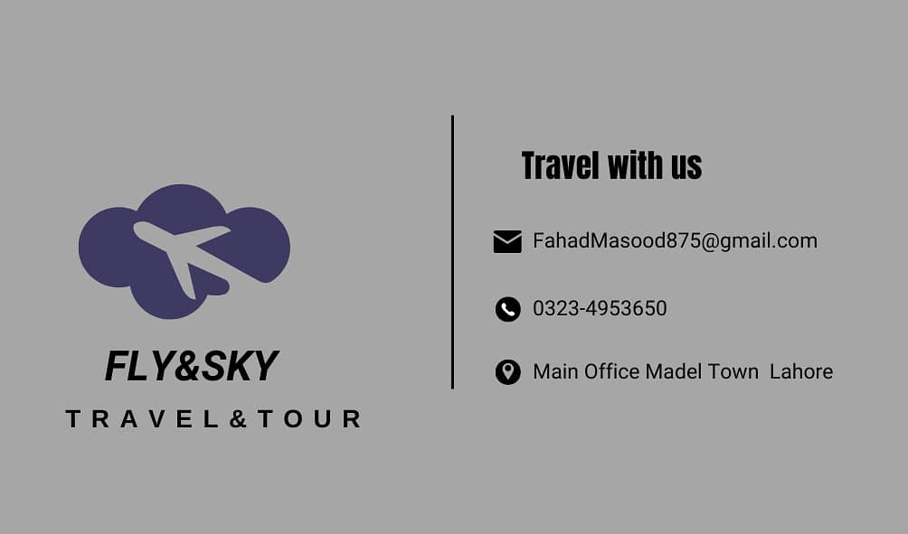 FLY&SKY PRIVATE LIMITED (TRAVEL WITH US BUILD YOUR TRUST) 1