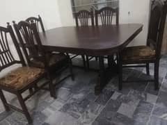 dinning table set 6 chairs