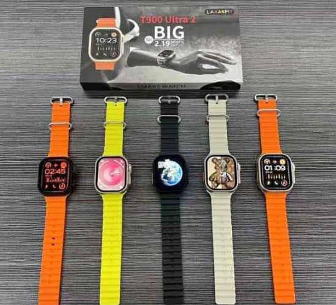 T900 Ultra 2 Upgraded Model Smart Watch with Charger (Box Pack) 1
