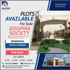 Soomra Society 120 yrd Plot For Sale