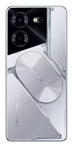 Tecno Pova 5 Pro 5g silver color