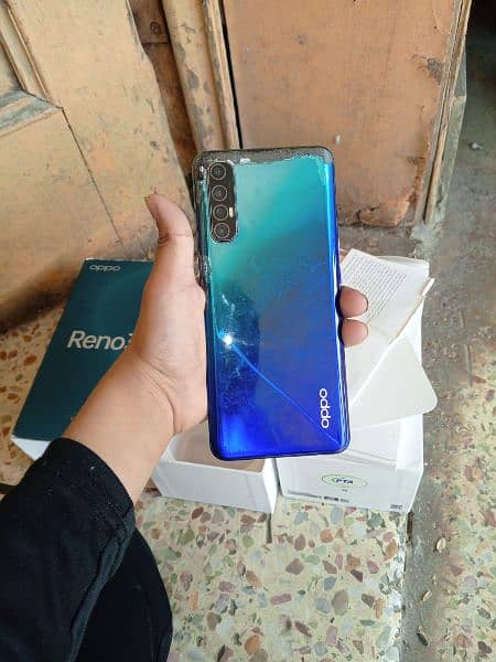 Oppo Reno 3pro 10by8 Box  charger PTA prove 7