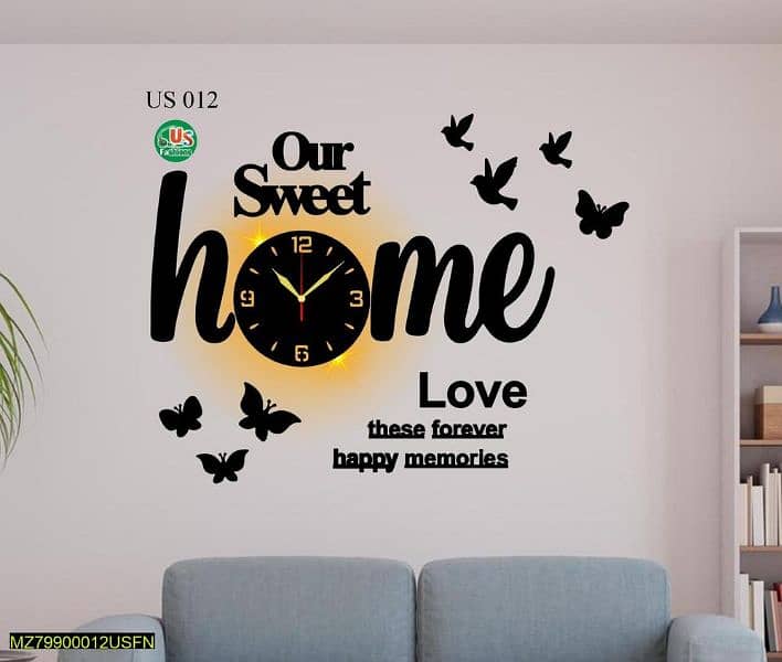 Our Sweet Home Wall Clock. 2