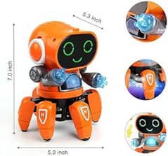 Bot Robot | Colorful Lights & Music Dancing Robot Toys 0