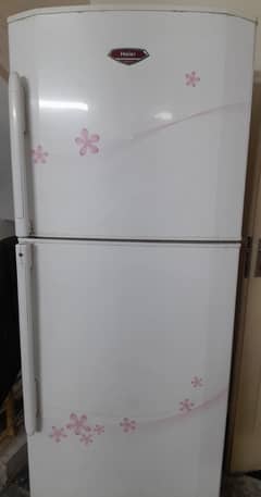 White Haier Regrigerator 10/10 condition.