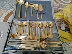 24k  gold spoon not ues