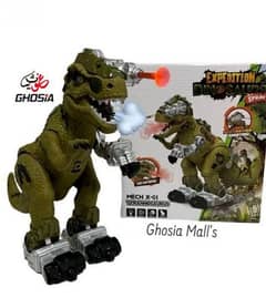 Dinosaur Kid's Action Shooting & Smoke Toy For Kid's 0