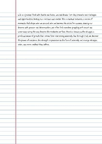 a professional handwriter to make your assignment on time 1