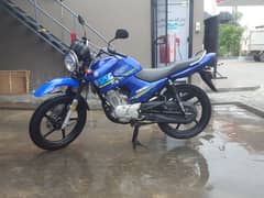 Yamaha YBR 125G Blue Colour in new condition