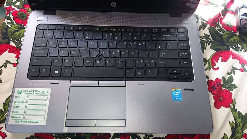 HP core i5 4th generation touch and type window 10 active 4