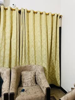 Curtains in best condition 7 double