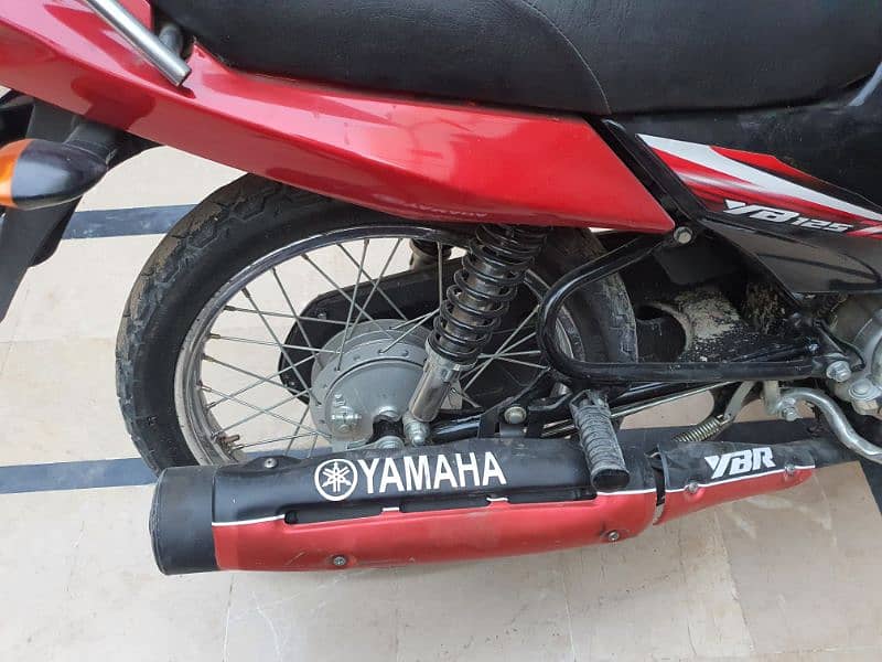 YbZ yamha 2017 model Red colour 8