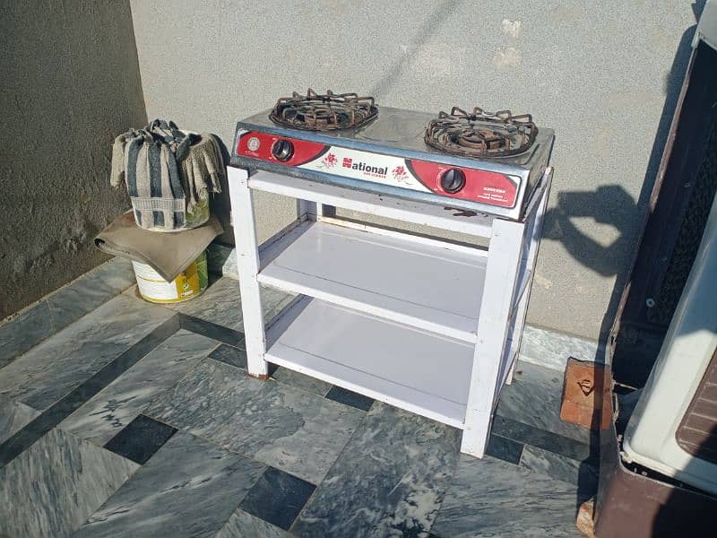 National stove with stand 2