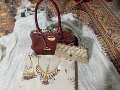 Ladies bags and Jewelry set