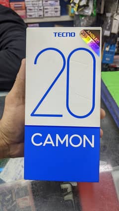 Tecno Camon 20 Box Pack