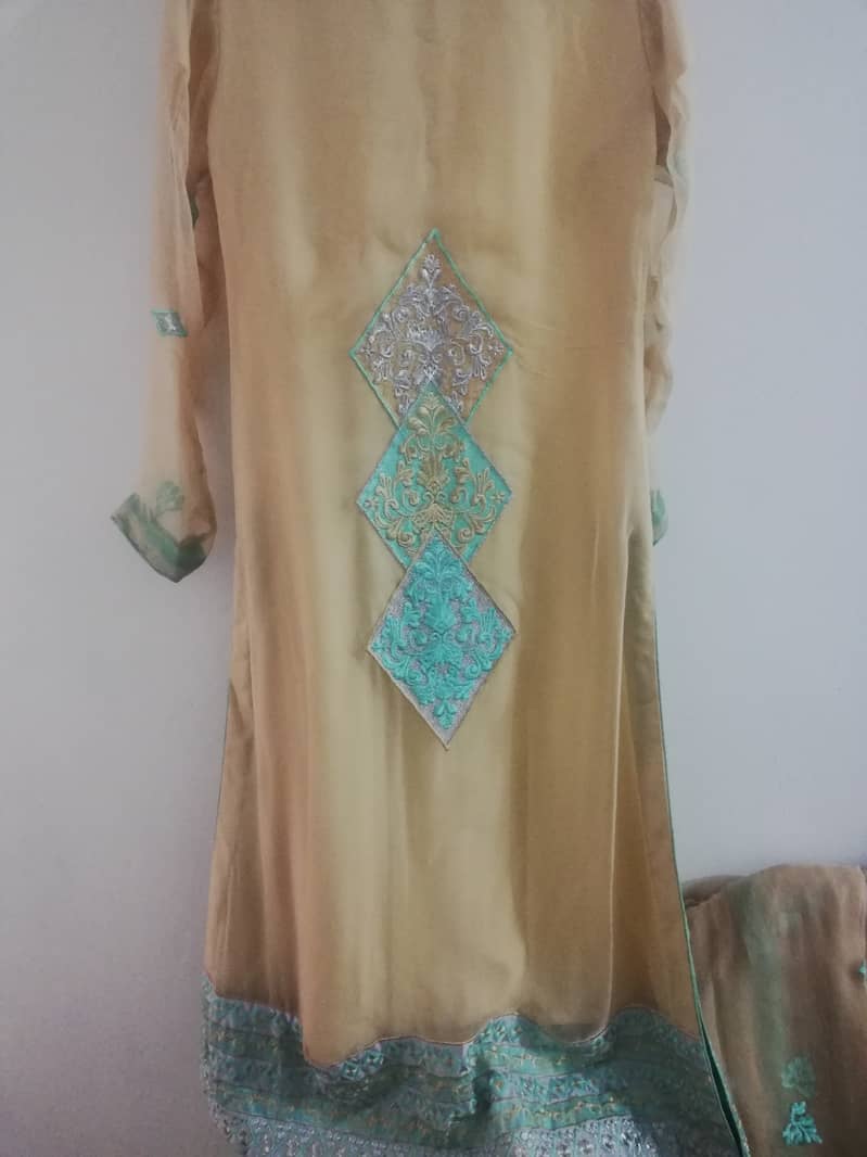 Fancy chiffon clothes in very good condition 9