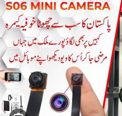 hd mini s06 strip camera